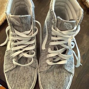 Vans Gray High-Top Sneakers